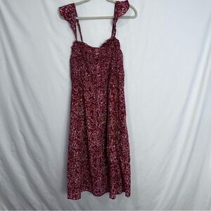 WONDERLY CURVY Red Orange Floral Midi Dress
Womens Size 2XL